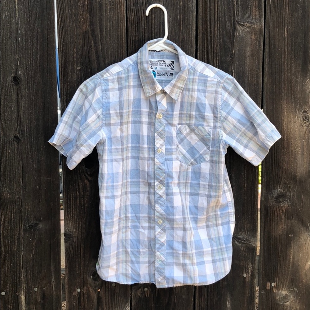 Quiksilver Boys Button Down T-Shirt